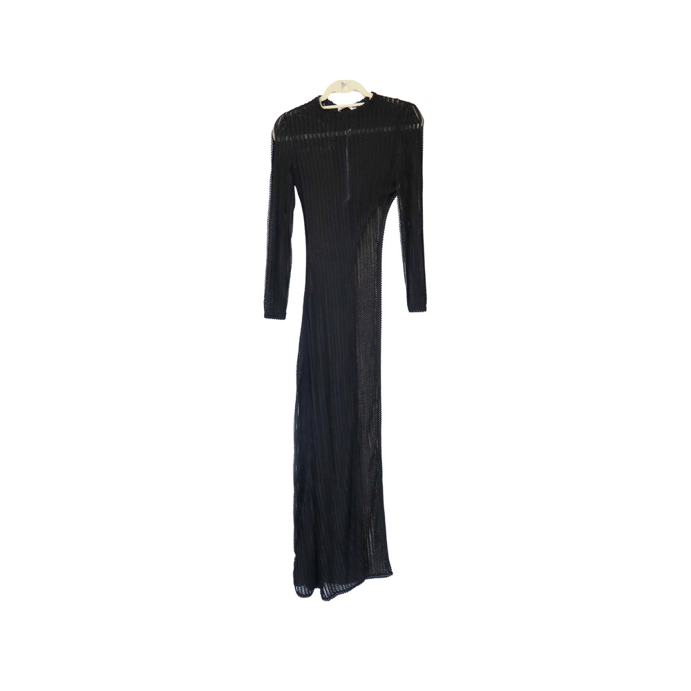 Ibiza Kaftan Remay Dress - Black Sham - XS